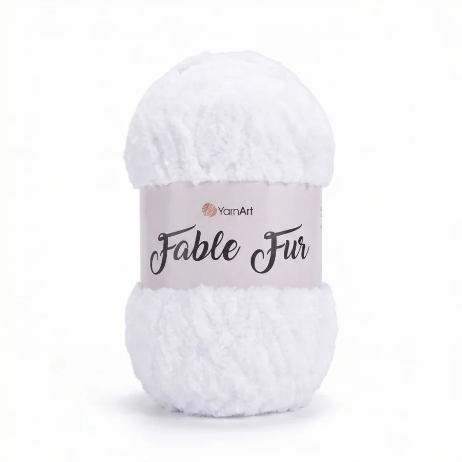 YarnArt Fable Fur — моток пряжи с длинным ворсом, цвет 965